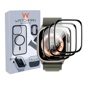 محافظ صفحه نمایش نانو واچ من مدل pmma-WM مناسب برای ساعت هوشمند ویرفیت S8 ULTRA MAX / N8 ULTRA PLUS / K8 ULTRA PLUS 49 MM بسته سه عددی