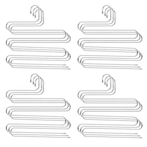 آویز شال و روسری مدل مارپیج مجموعه 12 عددی
