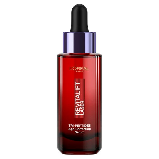 سرم آبرسان و ضد چروک پوست لورآل مدل Revitalift Laser Tri Peptides Age مناسب برای انواع پوست حجم 30 میلی لیتر