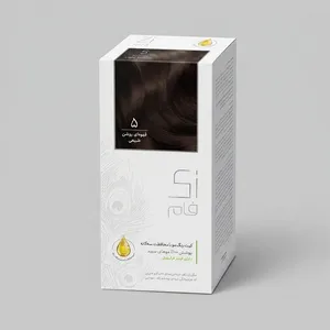 Zi Fam 5 Light Brown Natural Hair Color Kit 50 ml
