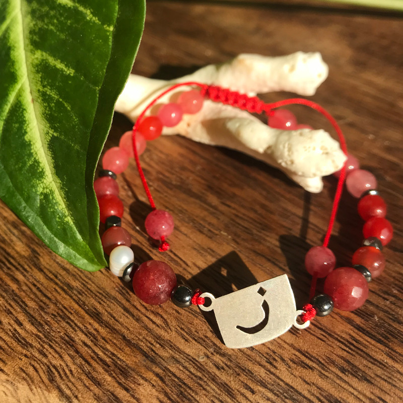 دستبند نقره زنانه مدل حرف ز