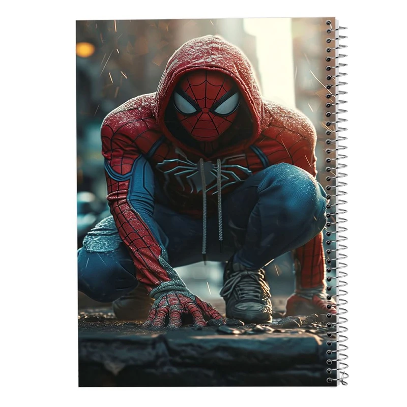 دفتر نقاشی 50 برگ مدوپد مدل مردعنکبوتی کد DF15082