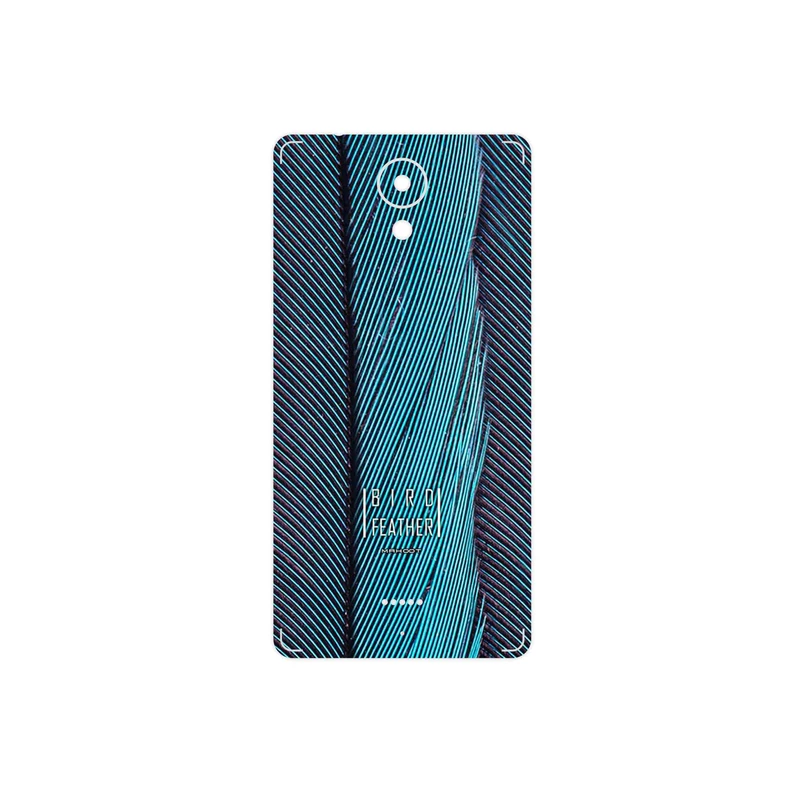 برچسب پوششی ماهوت مدل Turquoise feathers مناسب برای گوشی موبایل اسمارت Art Lite
