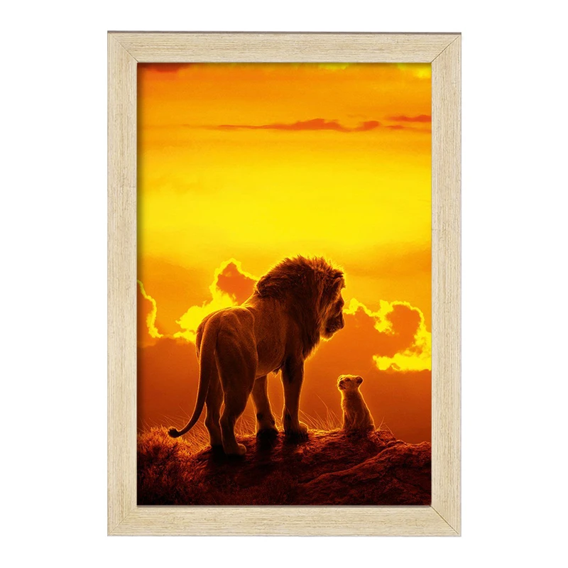 تابلو خندالو مدل شیرشاه Lion King  کد 10706