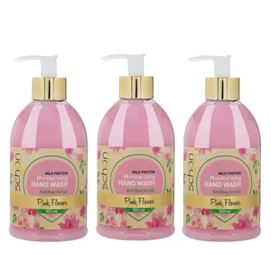مایع دستشویی شون مدل Flower_sh50 حجم 500 میلی لیتر مجموعه 3 عددی