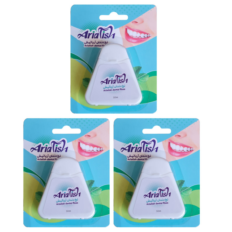 نخ دندان آریاتیش مدل ROYAL بسته 3 عددی نخ دندان آریاتیش مدل ROYAL بسته 3 عددی