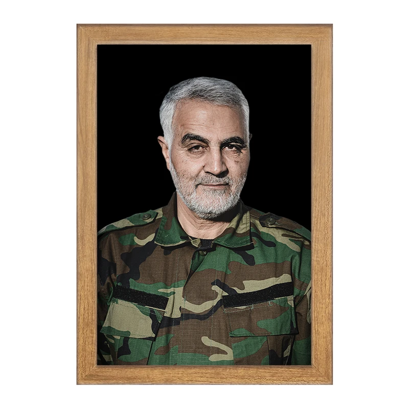 تابلو خندالو مدل سردار قاسم سلیمانی  کد 12609