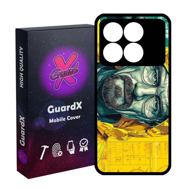 کاور گارد ایکس طرح Walter White مدل 11072 مناسب برای گوشی موبایل شیائومی Poco X6 Pro 5G / Redmi K70E