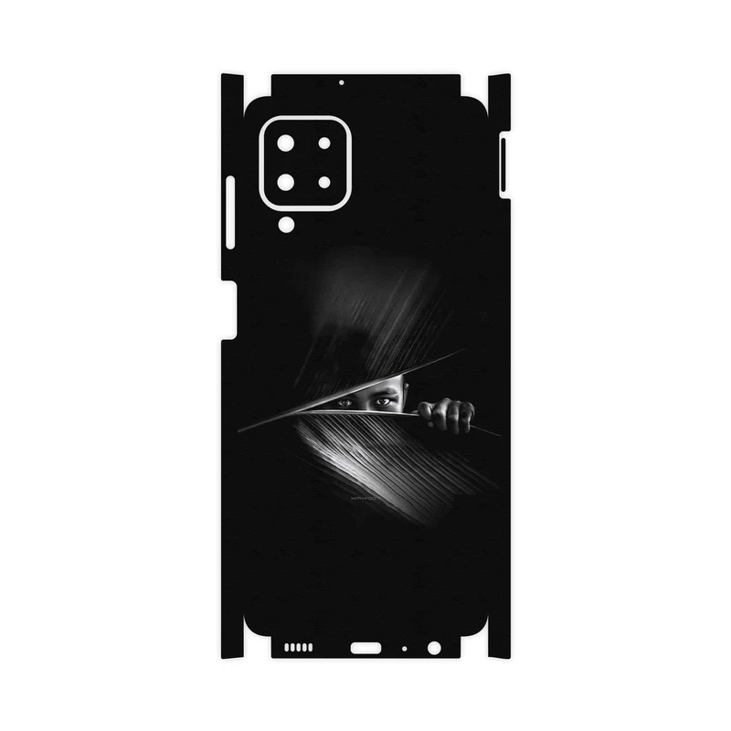 برچسب پوششی ماهوت مدل Black Portrait-FullSkin مناسب برای گوشی موبایل سامسونگ Galaxy M22