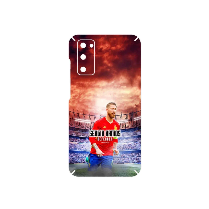 برچسب پوششی ماهوت مدل Sergio Ramos مناسب برای گوشی موبایل سامسونگ Galaxy S20 FE