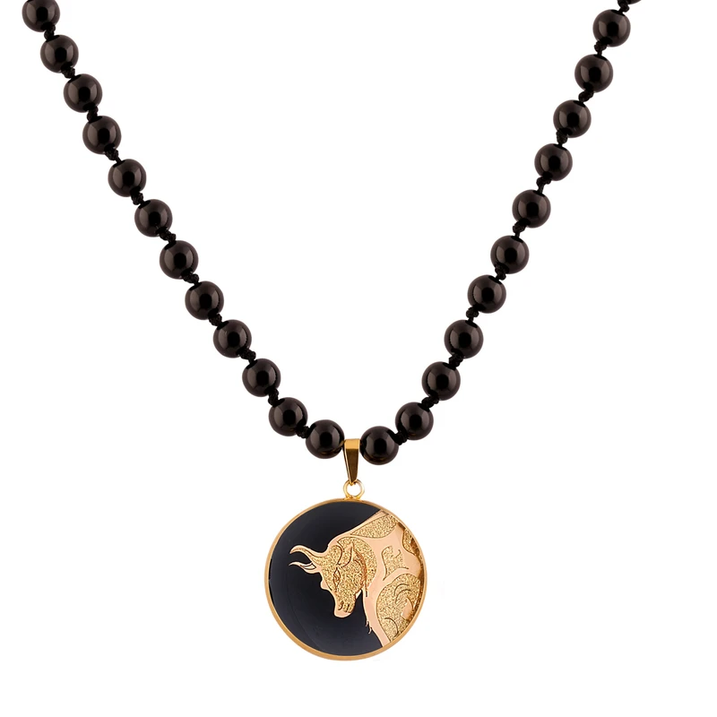 گردنبند زنانه دانژه طرح اردیبهشت کد ZGBG04G6002