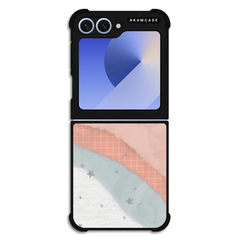 کاور آکام مدل AMC-WSGZFLIP6-STARS-18 مناسب برای گوشی موبایل سامسونگ Galaxy Z Flip 6