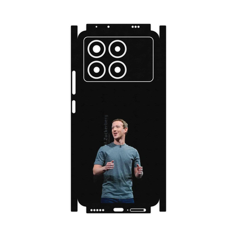 برچسب پوششی ماهوت مدل Mark_Zuckerberg-FullSkin مناسب برای گوشی موبایل شیائومی Poco X6 Pro