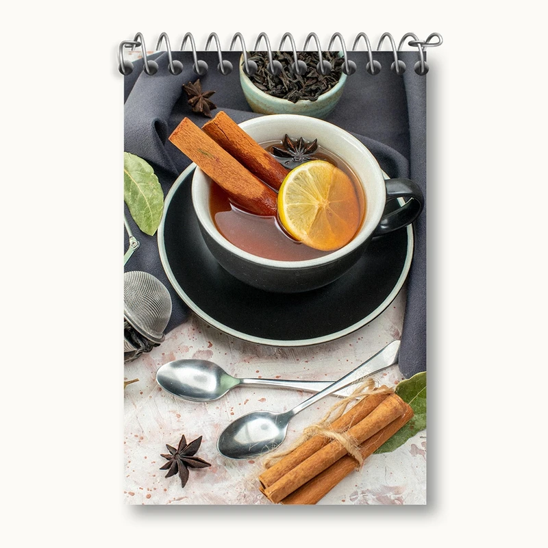 دفتر یادداشت 50 برگ خندالو مدل چای کد F1519