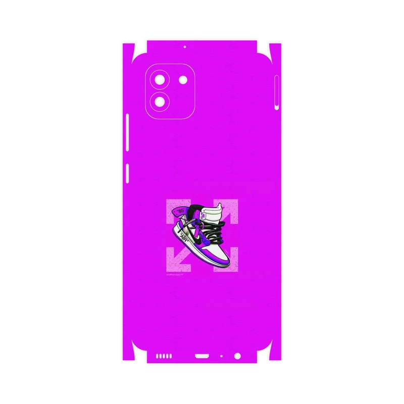برچسب پوششی ماهوت مدل Nike Air Sneaker Digital Art-FullSkin مناسب برای گوشی موبایل سامسونگ Galaxy A03