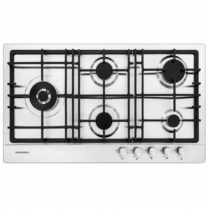 اجاق گاز کابینتی پنج شعله مایرباخ مدل MBHNV1L57