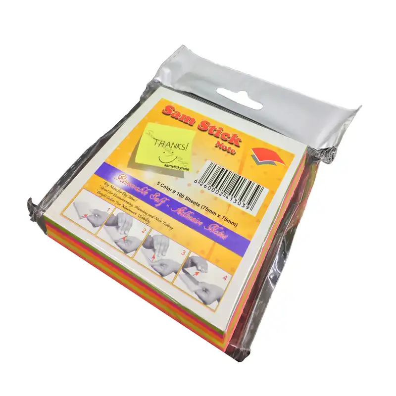 کاغذ یادداشت چسب دار سام استیک نوت کد 75