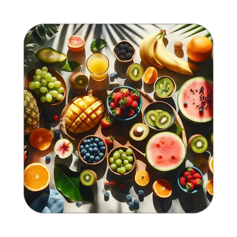 زیر لیوانی کاکتی طرح میوه مدل mp22202