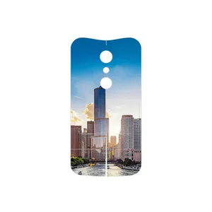 MAHOOT City of Chicago Cover Sticker for Motorola Moto G 2nd gen