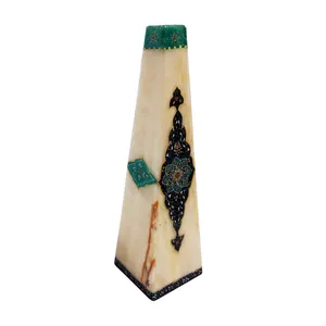 گلدان سنگ مرمر طرح ترنج مدل EG013
