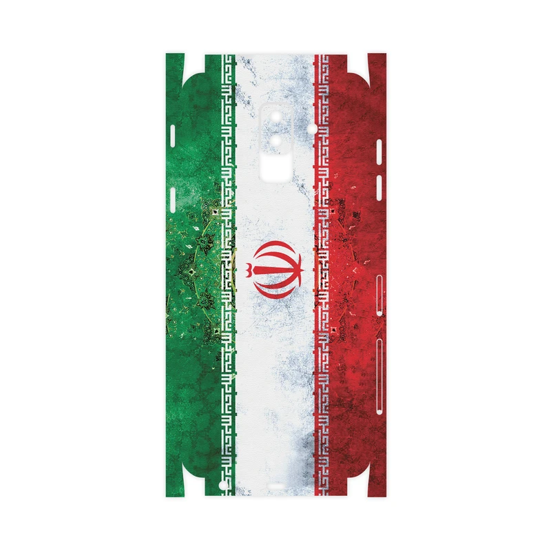 برچسب پوششی ماهوت مدل IRAN-Flag-FullSkin مناسب برای گوشی موبایل سامسونگ Galaxy A6 Plus