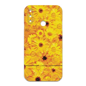 MAHOOT Yellow-Flower Cover Sticker for LG W10