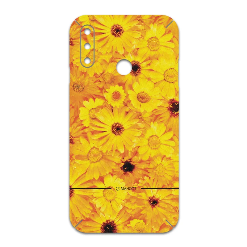 برچسب پوششی ماهوت مدل Yellow-Flower مناسب برای گوشی موبایل ال جی W10