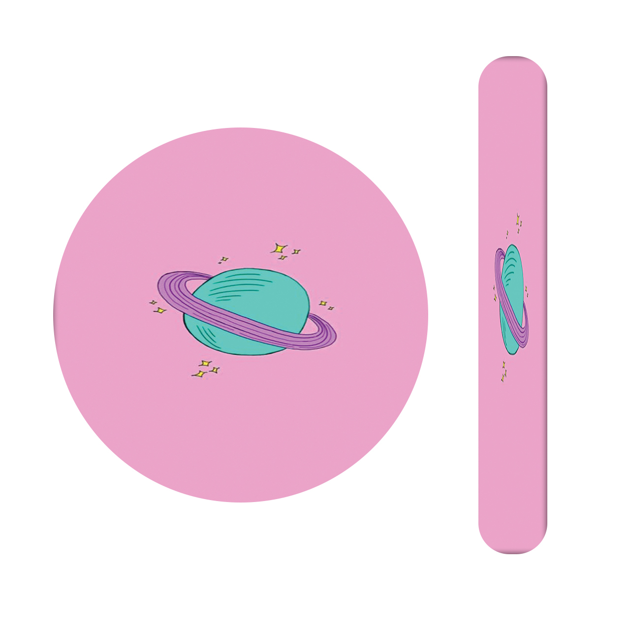 سوهان ناخن مندیکس مدل سیاره کد 509 به همراه آینه جیبی