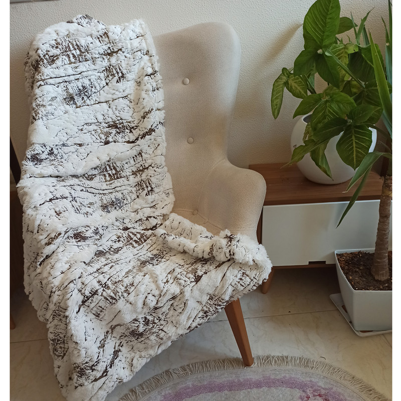 شال مبل مدل 2 Poto Patine سایز 100x150سانتیمتر