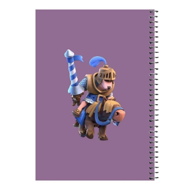 دفتر مشق 80 برگ اس جی مدل کلش کد 10