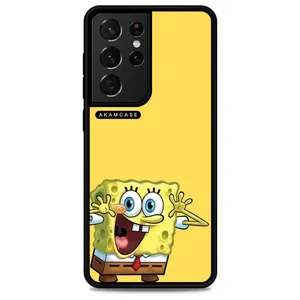 AKAM AMC-WSGS21U-SPONGE BOB11 Cover For Samsung Galaxy S21 Ultra