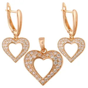 نیم ست زنانه ژوپینگ مدل قلب کد M3301