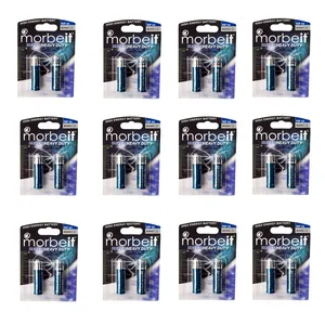 باتری قلمی موربیت مدل R6P بسته 24 عددی