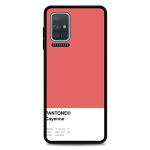 AKAM AMC-WSGA71-PANTONE-26 Cover For Samsung Galaxy A71