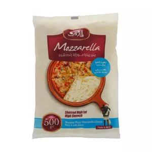 پنیر پیتزا موزارلا رنده شده شارمین - 500 گرم