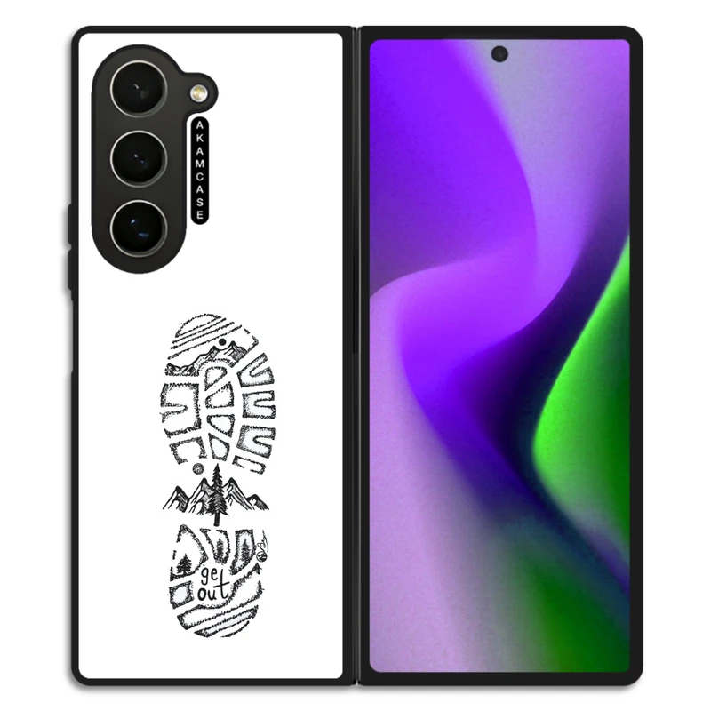 کاور آکام مدل AMC-WSGZFOLD6-MOUNTAINS-9 مناسب برای گوشی موبایل سامسونگ Galaxy Z Fold 6