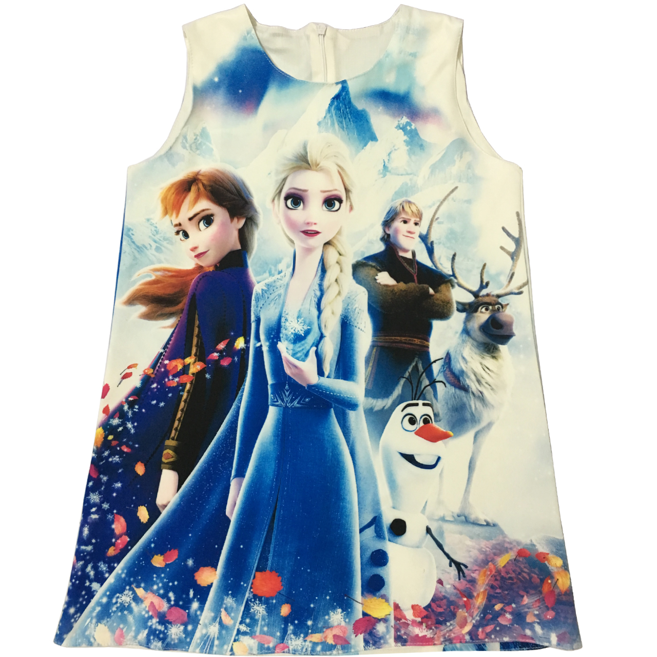 پیراهن دخترانه مدل السا و آنا کد 0020