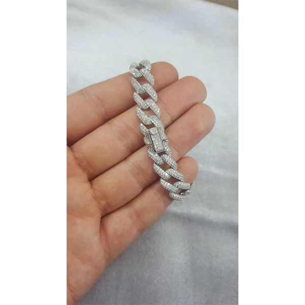 دستبند نقره زنانه کد 1