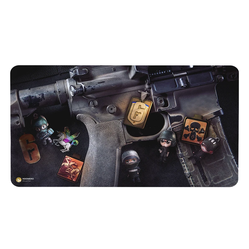 ماوس پد هومرو مدل MX2744 طرح بازی Rainbow Six Siege
