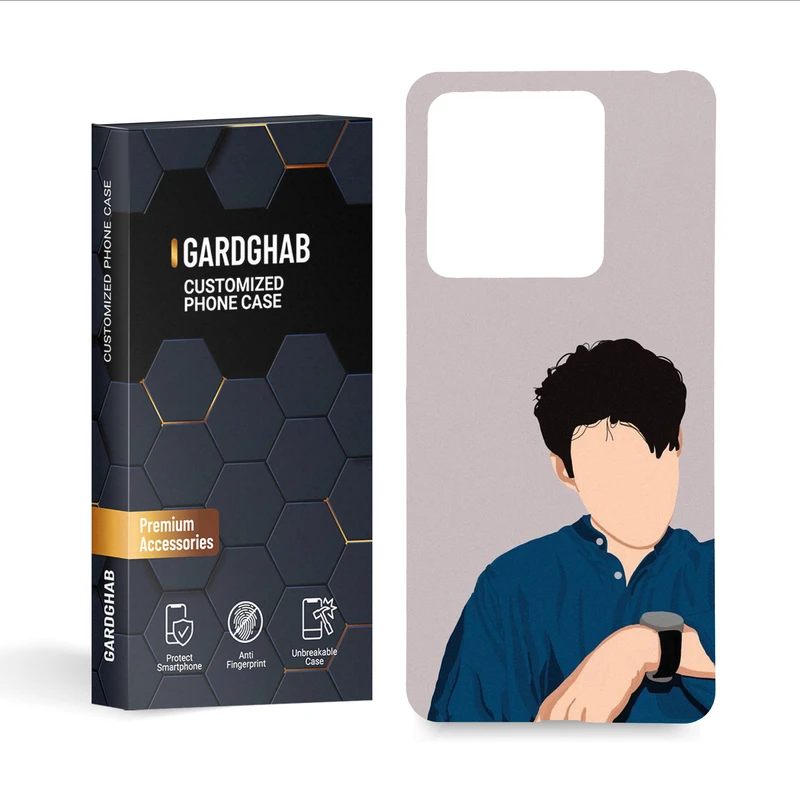 کاور گارد قاب مدل پسرانه مناسب برای گوشی موبایل شیائومی redmi note 13 5g