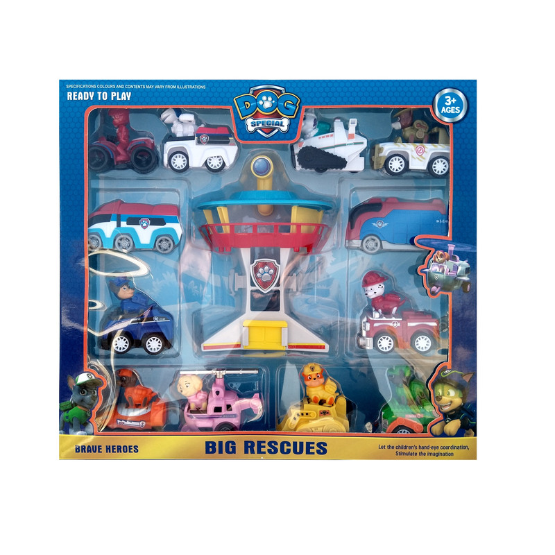 ماشین بازی سگهای نگهبان  مدل br22 مجموعه 22 عددی