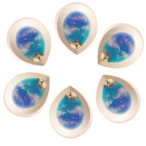 مجموعه هفت سین 6 پارچه مدل دورانا طرح دریا