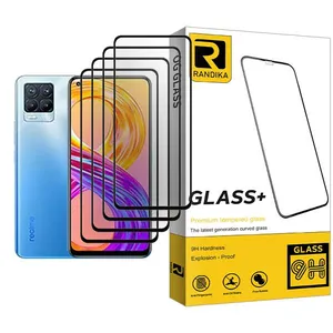 Randika Glass MIX004 Screen Protector For Realme 8 Pro Pack Of 4