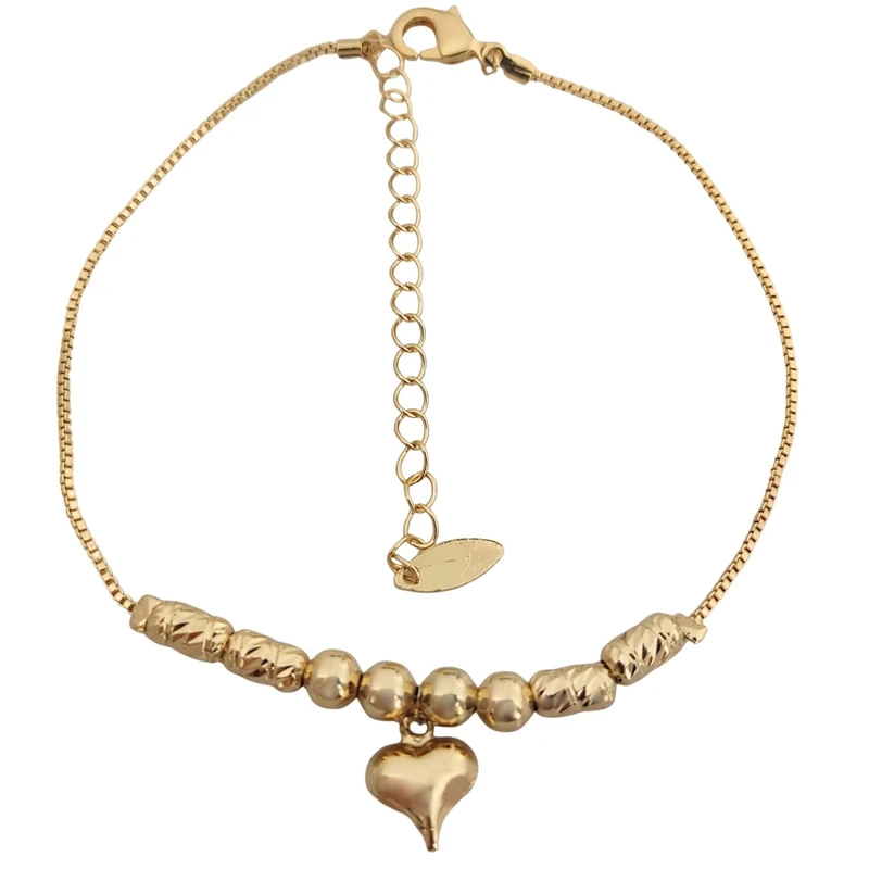 پابند زنانه وای اس ایکس مدل آلبرنادو قلب آویز