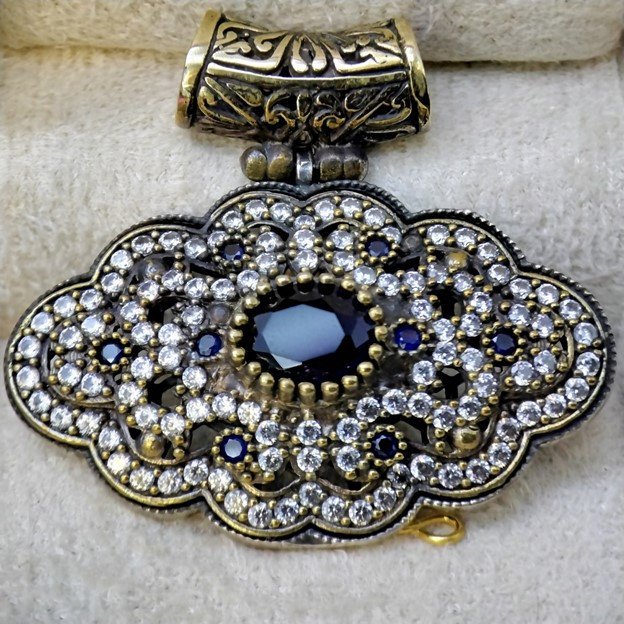 آویز گردنبند نقره زنانه مدل glsr-16300