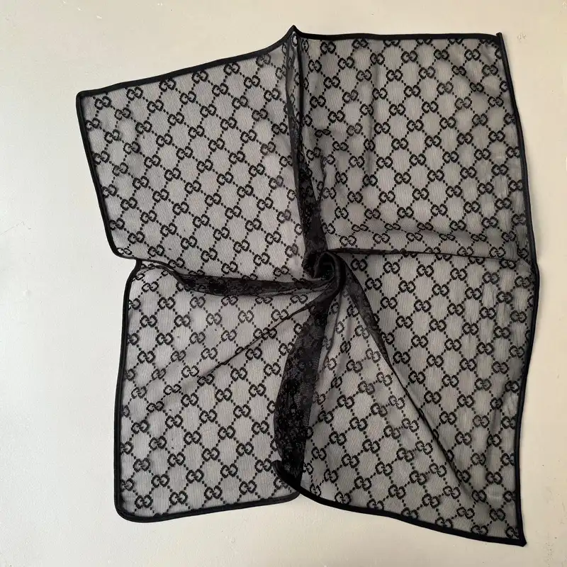 روسری زنانه مدل توری قواره 70