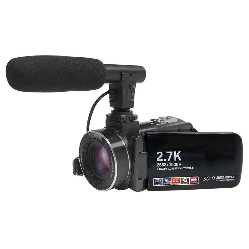 دوربین فیلم برداری مدل 2.7K/42MP/30FPS/IR Night Vision/18x/Vlogging دوربین فیلم برداری مدل 2.7K/42MP/30FPS/IR Night Vision/18x/Vlogging
