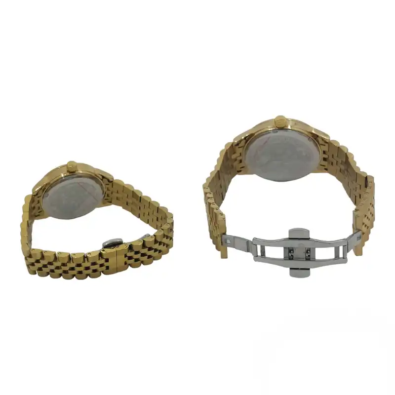 ست ساعت مچی عقربه ای زنانه و مردانه مدل کلاسیک Cit