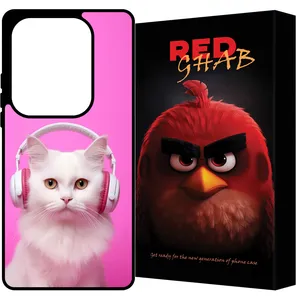  RED GHAB RCHAPN13P Cover For Xiaomi Redmi Note 13 Pro 4G / Poco M6 Pro 4G