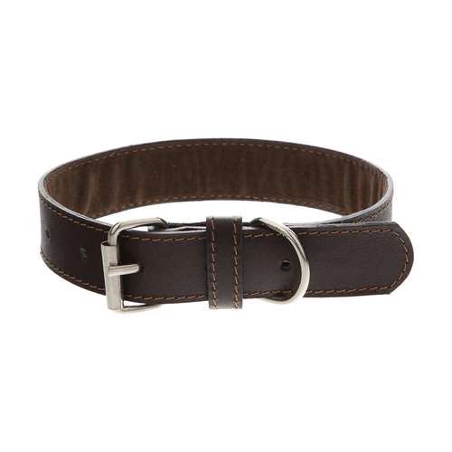 قلاده گردنی سگ نپت مدل چرم طبیعی کد M65-3.5